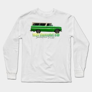 1966 Chevrolet C10 Suburban SUV Long Sleeve T-Shirt